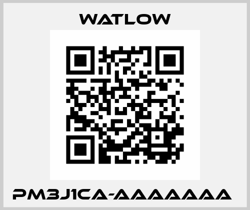 PM3J1CA-AAAAAAA  Watlow