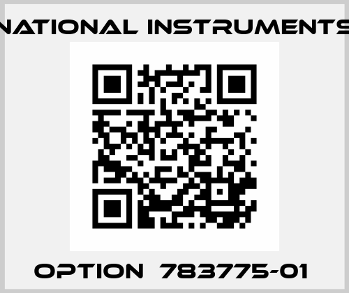 OPTION　783775-01  National Instruments