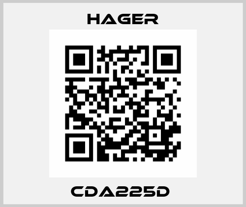 CDA225D  Hager