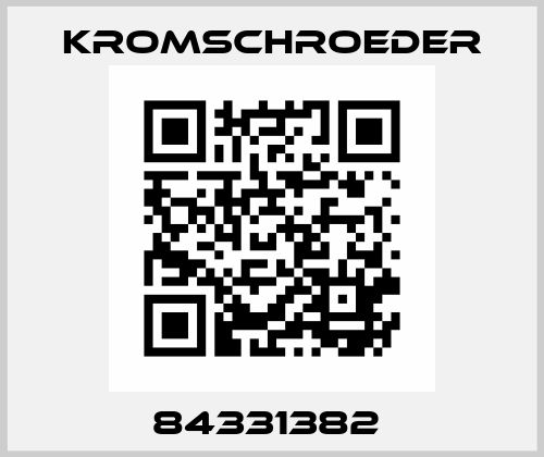84331382  Kromschroeder