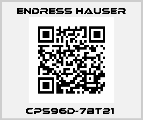 CPS96D-7BT21  Endress Hauser