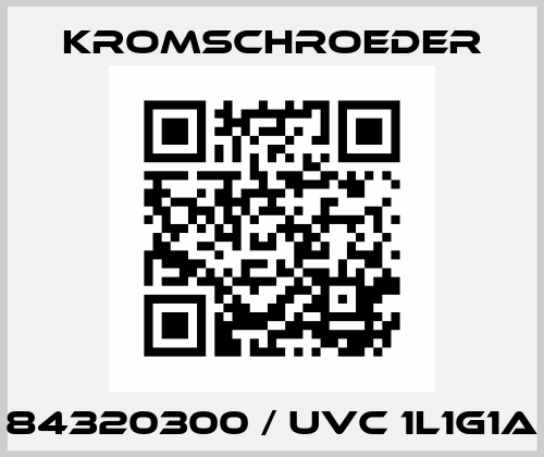 84320300 / UVC 1L1G1A Kromschroeder