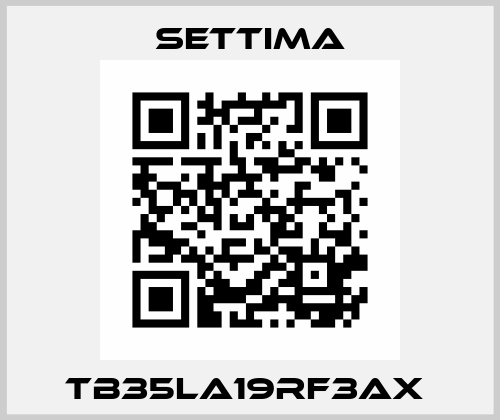 TB35LA19RF3AX  Settima