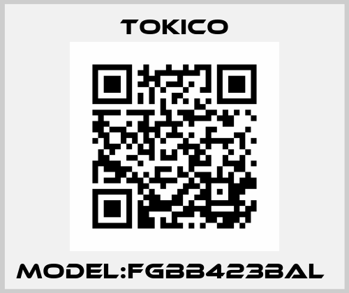 Model:FGBB423BAL  Tokico