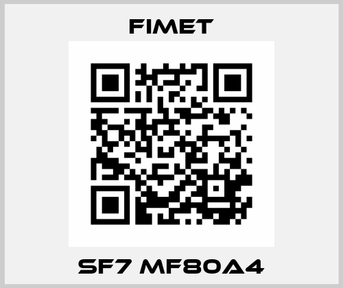 SF7 MF80A4 Fimet