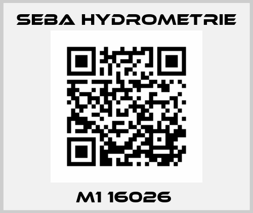 M1 16026  Seba Hydrometrie