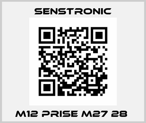 M12 PRISE M27 28  Senstronic