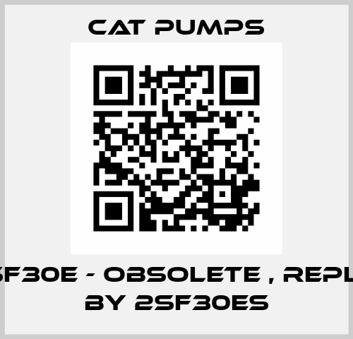 MW3SF30E - obsolete , replaced by 2SF30ES Cat Pumps