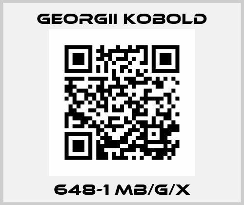 648-1 MB/G/X GEORGII KOBOLD
