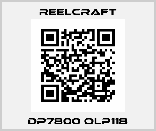 DP7800 OLP118 Reelcraft