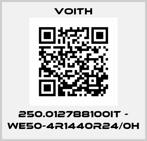 250.012788100IT - WE50-4R1440R24/0H Voith