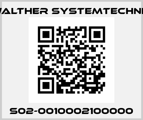 S02-0010002100000 Walther Systemtechnik