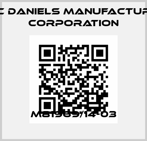 M81969/14-03 Dmc Daniels Manufacturing Corporation