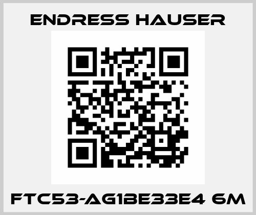 FTC53-AG1BE33E4 6M Endress Hauser
