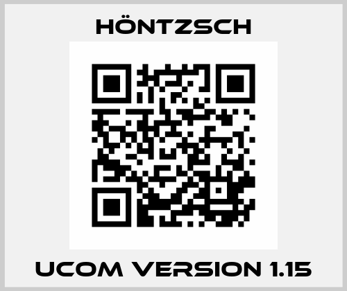 UCOM Version 1.15 Höntzsch