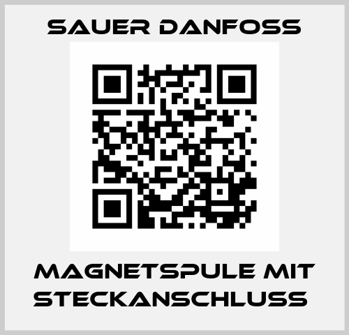 MAGNETSPULE MIT STECKANSCHLUSS  Sauer Danfoss