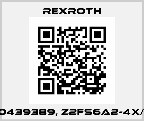 R900439389, Z2FS6A2-4X/2QV Rexroth