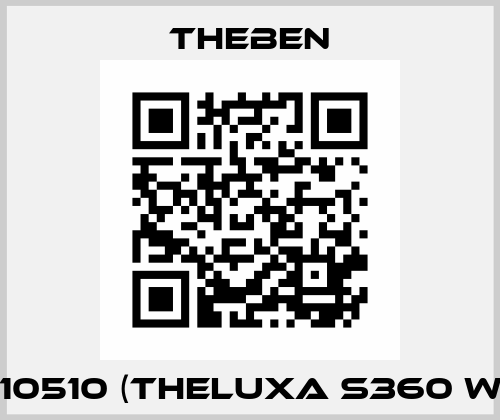 1010510 (theLuxa S360 WH) Theben