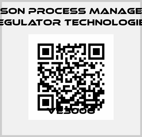 VE3006 Emerson Process Management Regulator Technologies