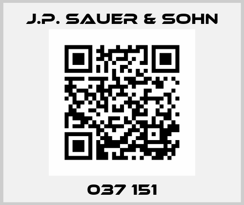 037 151 J.P. Sauer & Sohn