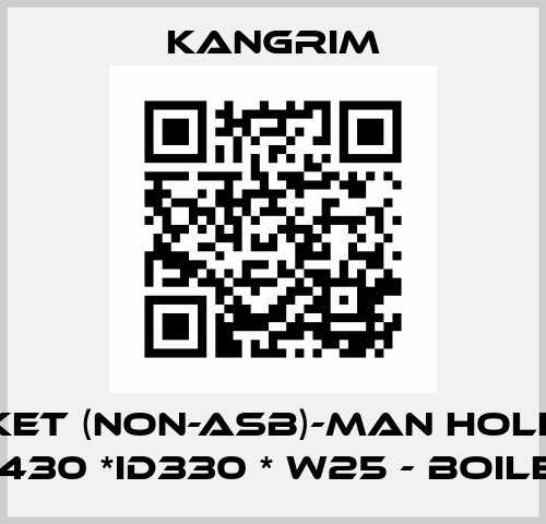 GASKET (NON-ASB)-MAN HOLE 3t * ID430 *ID330 * W25 - BOILER Kangrim