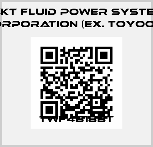 TWF4818BT JTEKT FLUID POWER SYSTEMS CORPORATION (ex. Toyooki)