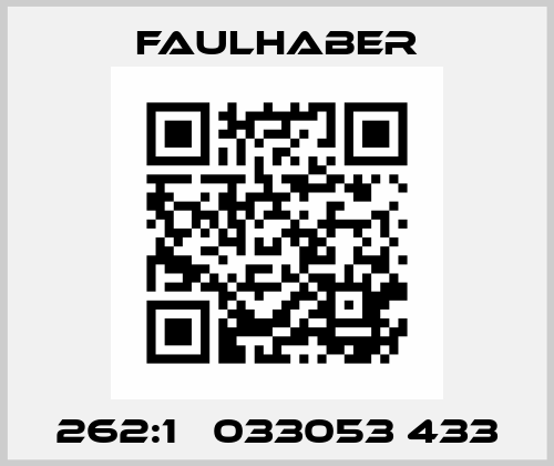 262:1   033053 433 Faulhaber