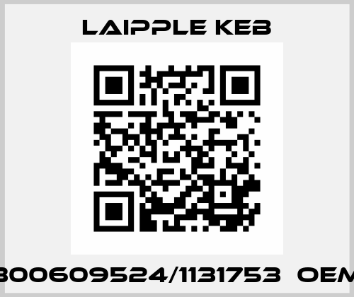 300609524/1131753  OEM LAIPPLE KEB