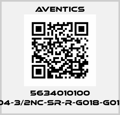 5634010100 (CD04-3/2NC-SR-R-G018-G018-S) Aventics
