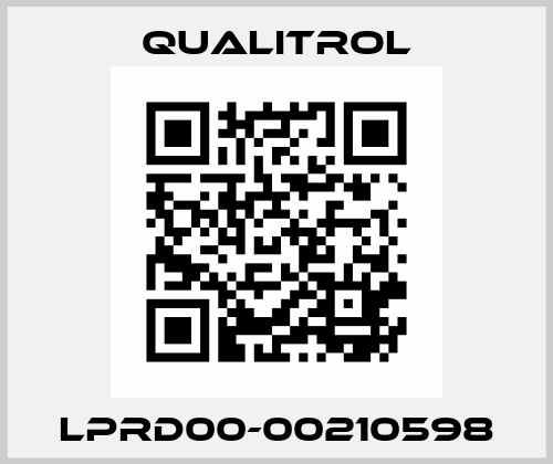 LPRD00-00210598 Qualitrol