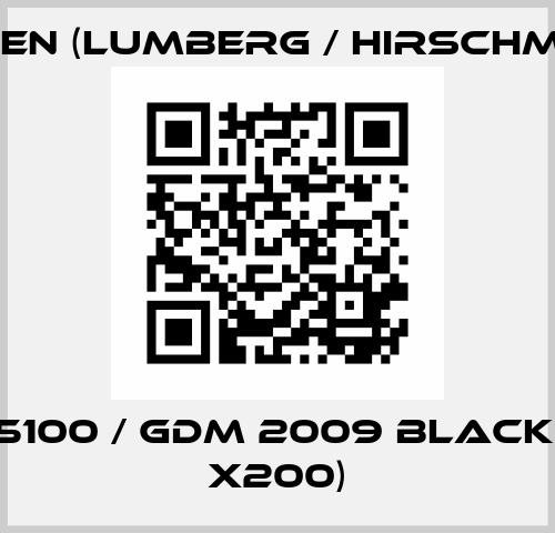 931965100 / GDM 2009 black (pack x200) Belden (Lumberg / Hirschmann)