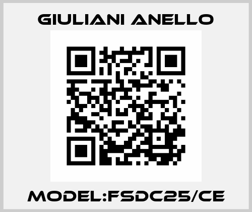 Model:FSDC25/CE Giuliani Anello