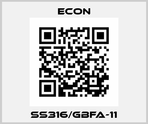 SS316/GBFA-11 Econ