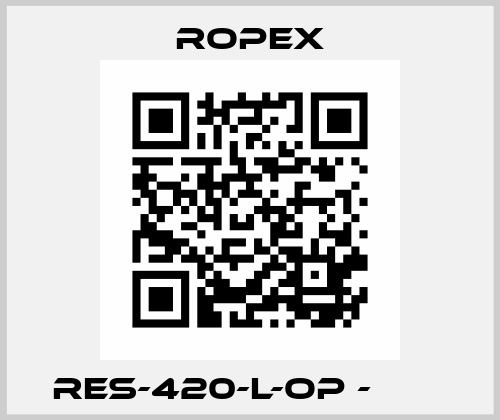 Res-420-L-OP - ОЕМ Roetpuex
