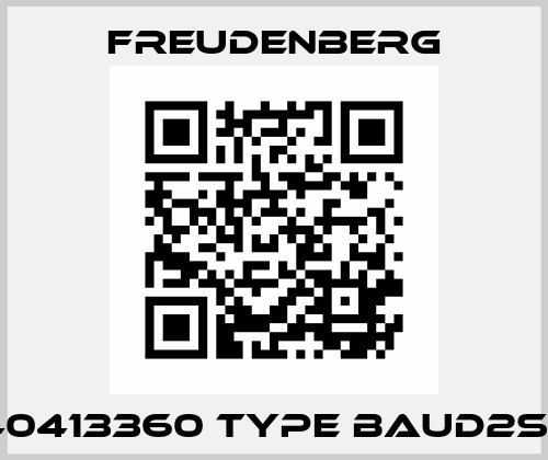 40413360 Type BAUD2SL Freudenberg