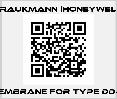 MEMBRANE FOR TYPE DD41  Braukmann [Honeywell]