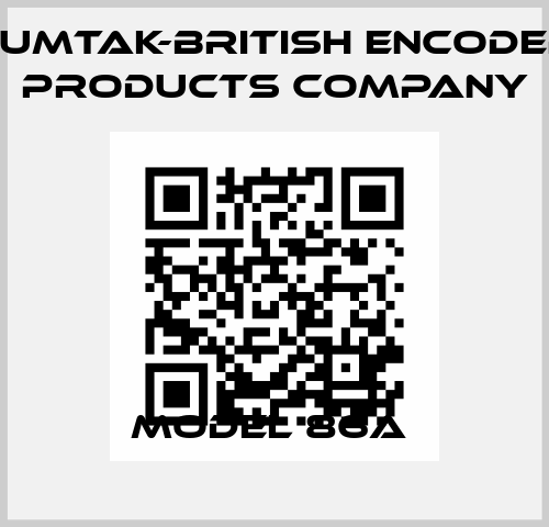 MODEL 86A  Sumtak-British Encoder Products Company