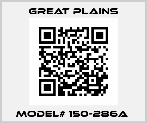 MODEL# 150-286A  Great Plains