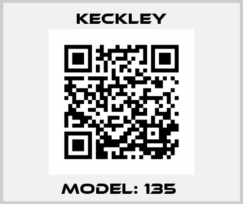 MODEL: 135  Keckley