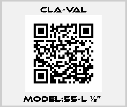 MODEL:55-L ½”  Cla-Val