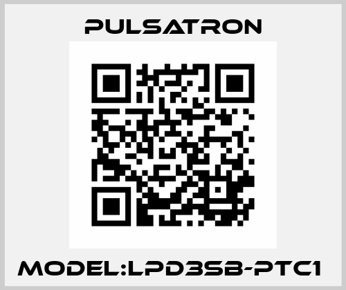 MODEL:LPD3SB-PTC1  Pulsatron