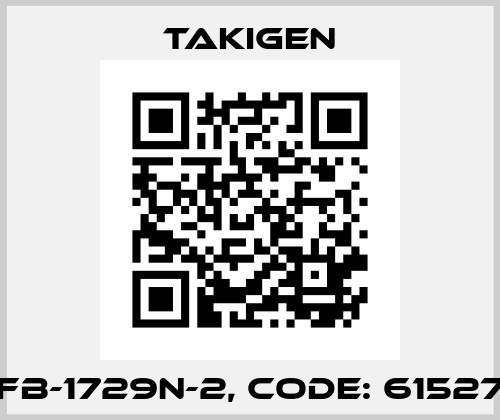 FB-1729N-2, code: 61527 Takigen