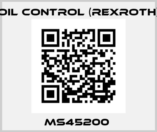 MS45200  Oil Control (Rexroth)