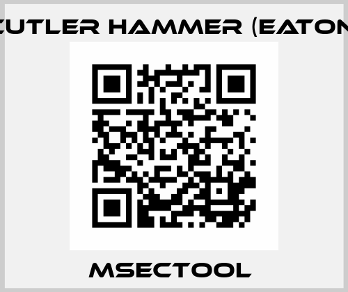 MSECTOOL  Cutler Hammer (Eaton)
