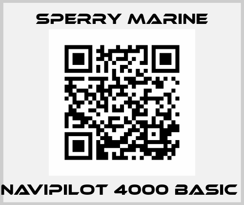 Navipilot 4000 Basic  Sperry marine