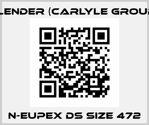 N-EUPEX DS Size 472 Flender (Carlyle Group)