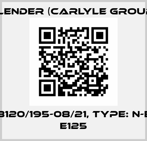 P/N: 23120/195-08/21, Type: N-EUPEX E125 Flender (Carlyle Group)