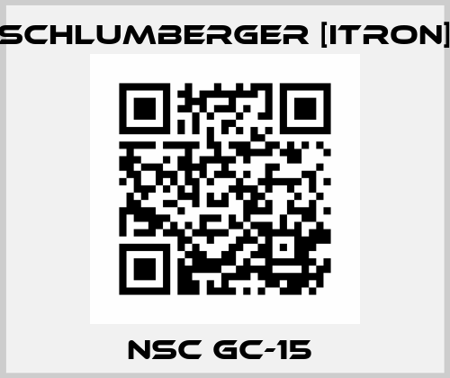NSC GC-15  Schlumberger [Itron]