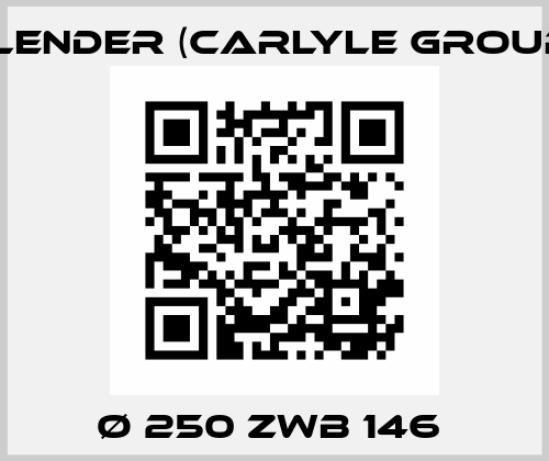 Ø 250 ZWB 146  Flender (Carlyle Group)