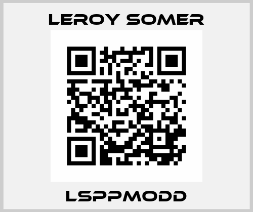LSPPMODD Leroy Somer